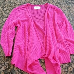 4/$25 American Eagle size Small pink cardigan